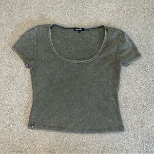 Sugarkiss Green Textured Top